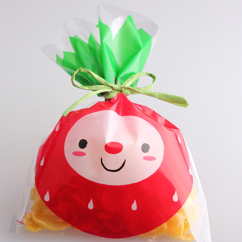 비닐봉투 딸기(10개)